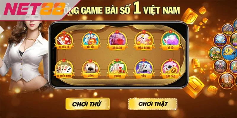 Kho game của Rikvip cực khủng