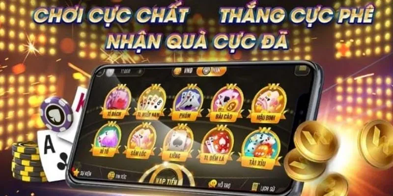 Một số tựa game bài đổi thưởng qua ATM phổ biến nhất tại nhà cái