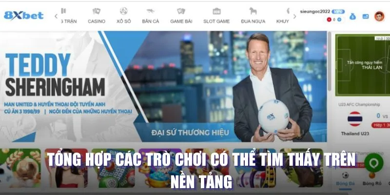 Tổng hợp các trò chơi có thể tìm thấy trên nền tảng