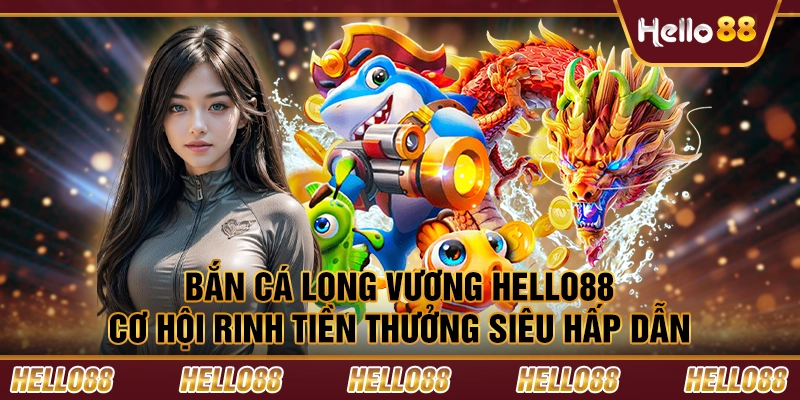 Bắn cá long vương Hello88 – Cơ hội rinh tiền thưởng siêu hấp dẫn