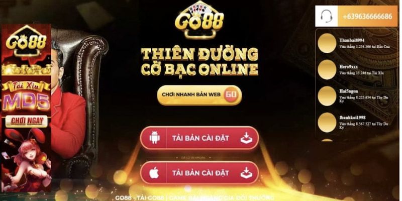 Hệ thống bảo mật an toàn tại Go 88 an toàn tuyệt đối