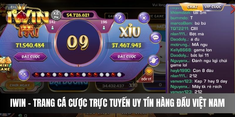 IWIN - Trang cá cược trực tuyến uy tín hàng đầu Việt Nam